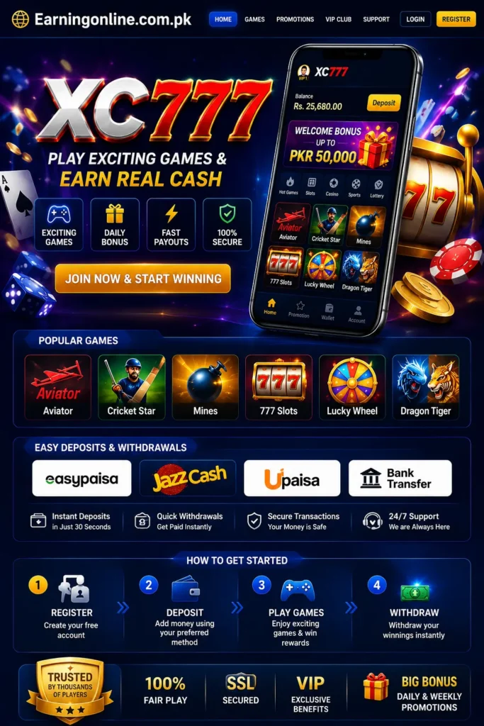 Xc777 Game Home Image
